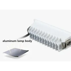 Lampa sufitowa LED - listwa wpuszczana - CREE - COB - wewnętrzna - ściemnialna - 2W - 30WŚwiatła sufitowe