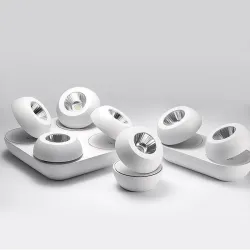 Plafoniera moderna - super luminosa - dimmerabile - LED - COB - 10W - 15W - 20W - 30W - 40W - 60W