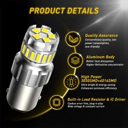 Autobirne - LED Canbus Lampe - DRL - 1157 / P21/5W / BAY15D - 2 Stück