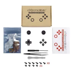 Multi-colors luminated D-pad - thumbsticks - DTF buttons - LED - kit for PS4 Controller