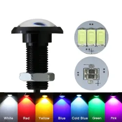 Auto / motorlamp - arendsoog - LED - DRL - 12V / 24V - 18mm / 23mmVerlichting