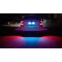 Car / motorcycle lamp - eagle eye - LED - DRL - 12V / 24V - 18mm / 23mm