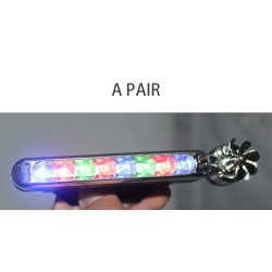 Tiras de LEDCar light - LED strip - DRL - RGB - wind energy - 2 pieces