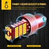 Żarówka samochodowa - wodoodporna - LED - DRL - P21W 1156 BA15S - 12V DC - 2 sztukiTuning