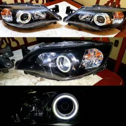 Auto / motor koplamp - COB - LED - DRL - angel eye - Halo Ring lamp - 12VVerlichting