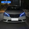 Samochodowa taśma LED - DRL - kierunkowskaz - elastyczna - wodoodporna - 12V - 2 sztukiTuning