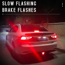 Auto waarschuwingslicht - driehoek - LED - rem / mistachterlicht - 12VLampen & verlichting