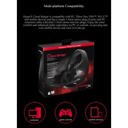 Playstation 3Kingston HyperX Cloud Stinger - auriculares - steelseries - auriculares para juegos con micrófono