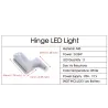Sensor med LED -ljus - för ett inre gångjärn - universellt - för möbler / garderober / skåp