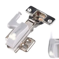 Sensor med LED -ljus - för ett inre gångjärn - universellt - för möbler / garderober / skåp