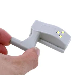 MueblesSensor con luz LED - para bisagra interior - universal - para muebles / armarios / armarios