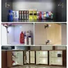 Sensor med LED -ljus - för ett inre gångjärn - universellt - för möbler / garderober / skåp