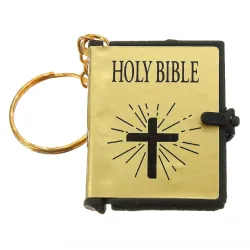 Mini Holy Bible book - nyckelring