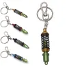 Car shock absorber - metal keychain