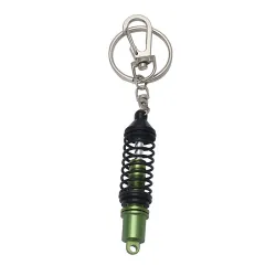 Car shock absorber - metal keychain
