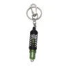 Car shock absorber - metal keychain