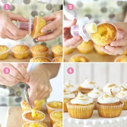 Wydrążek do babeczek / muffinek - plastikowy tłoczekPieczenie