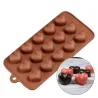 Siliconen mal - voor chocolade / gelei - non-stickBakvormen