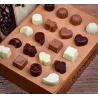 Siliconen mal - voor chocolade / gelei - non-stickBakvormen