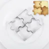 Ausstechform - Puzzleform - Edelstahl
