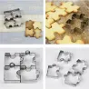 Ausstechform - Puzzleform - Edelstahl