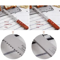 Cake slicer / mold - bread knife - stainless steel