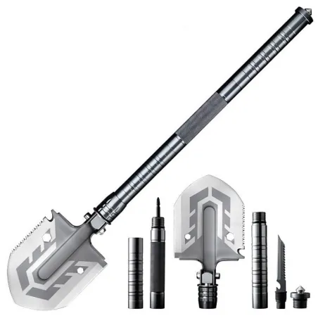 Multi-purpose shovel - garden / military / camping tool - foldable