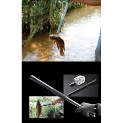 Multi-purpose shovel - garden / military / camping tool - foldable