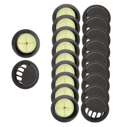 10 delar - Ansikts- / munmaskluftsventilfilter - utbytesfilter
