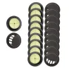 10 delar - Ansikts- / munmaskluftsventilfilter - utbytesfilter