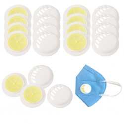 10 pezzi - Filtri valvola aria maschera viso / bocca - filtro di ricambio