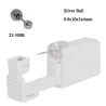 Oorpiercing / body piercing - gun / crystal stud - steriel - wegwerpPiercings
