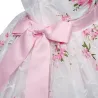 Luxus Mädchen Kleid - Blumenmuster & Schleife