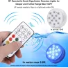 Oświetlenie zanurzalne / podwodne - do akwarium / wanny - 13LED - 16 RGB - IP68 - z pilotem RFŚwiatła