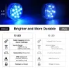 Oświetlenie zanurzalne / podwodne - do akwarium / wanny - 13LED - 16 RGB - IP68 - z pilotem RFŚwiatła