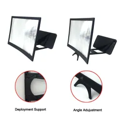 12" - HD projector - phone screen magnifying - curved glass - adjustableAccessories