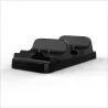 Xbox One controller charger - with 2 * 300 mAh battery - charging dock