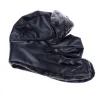 Bomber Hat Russian Ushanka PU Leather Winter Trapper Soviet Badge Army Aviator Trooper Neck Cover Earflap