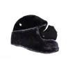 Warme leren wintermuts - met nek / gezichtsbedekking / oorkleppen - Russisch / Sovjet-badgeHoeden & Petten