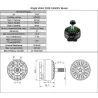 IFlight - silnik - XING X2208 2208 1800KV 2450KV 2-6S FPV - do drona wyścigowego DIY RCMotor