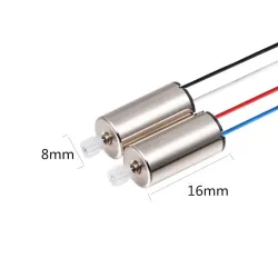 CW / CCW - silnik - 3,7 V - 8 * 16 mm - dla SYMA X5SC X5SW X5HC X5HW X5UC X5UW X9 X9S RC DroneMotor