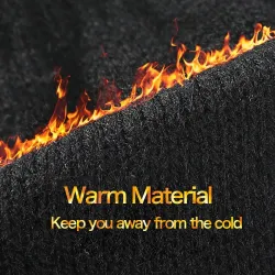 Warm winter elastic gloves - hat - balaclava - touch screen fingertips - non-slip - unisex