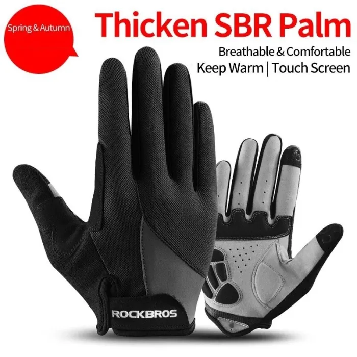 Winddichte / Thermo-Radhandschuhe - Touchscreen-Fingerspitzen - Unisex