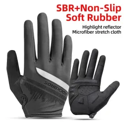 Winddichte / Thermo-Radhandschuhe - Touchscreen-Fingerspitzen - Unisex
