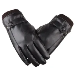Elegante leren herenhandschoenen - touchscreen-functie - winddichtHandschoenen