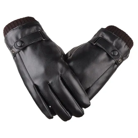 Elegante leren herenhandschoenen - touchscreen-functie - winddichtHandschoenen