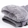 Winter-Wildlederhandschuhe - Touchscreen-Funktion - winddicht - rutschfest - unisex
