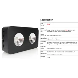 Plantengroeilicht - hydrocultuur - volledig spectrum - COB - LED - 500W - 1000W - 1500W - 2000WKweeklampen
