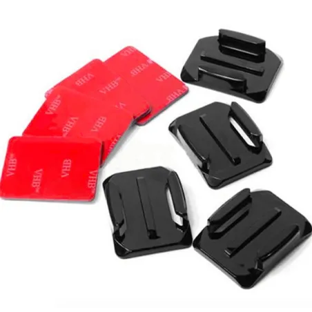 Stickers adhésifs plats / courbés - pour GoPro - 8 pièces