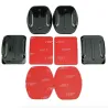 Platte / gebogen zelfklevende stickers - voor GoPro - 8 stuksAccessoires